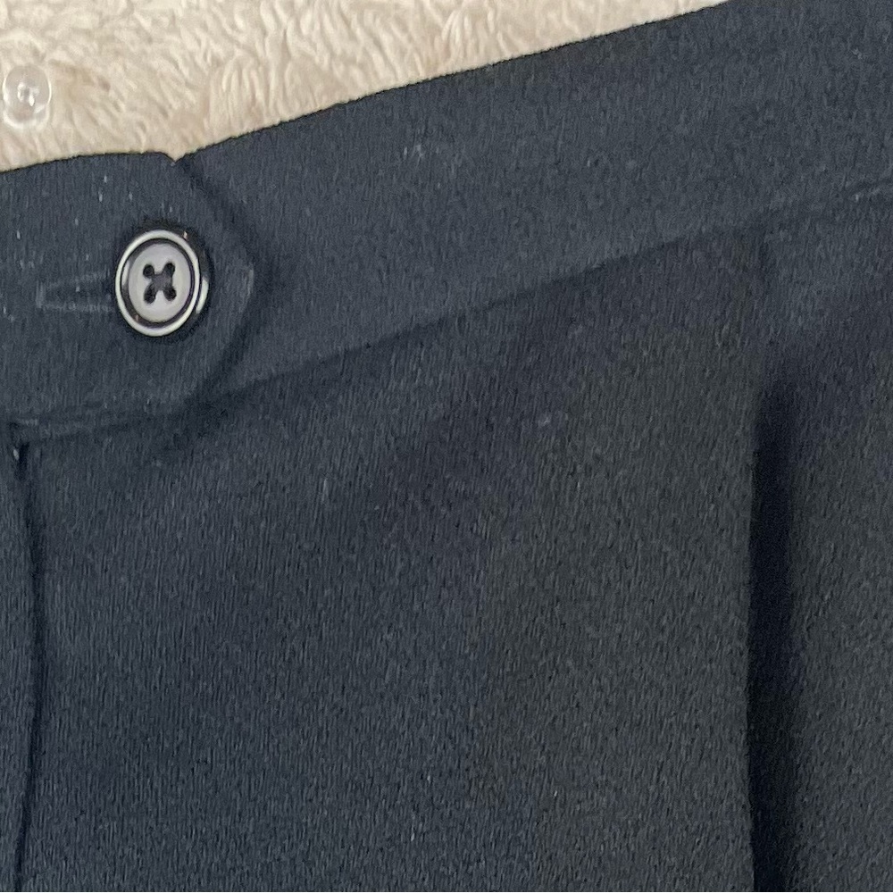 LAUREN RALPH LAUREN 100% Wool Black Pants Trousers Size 12 - Picture 5 of 12